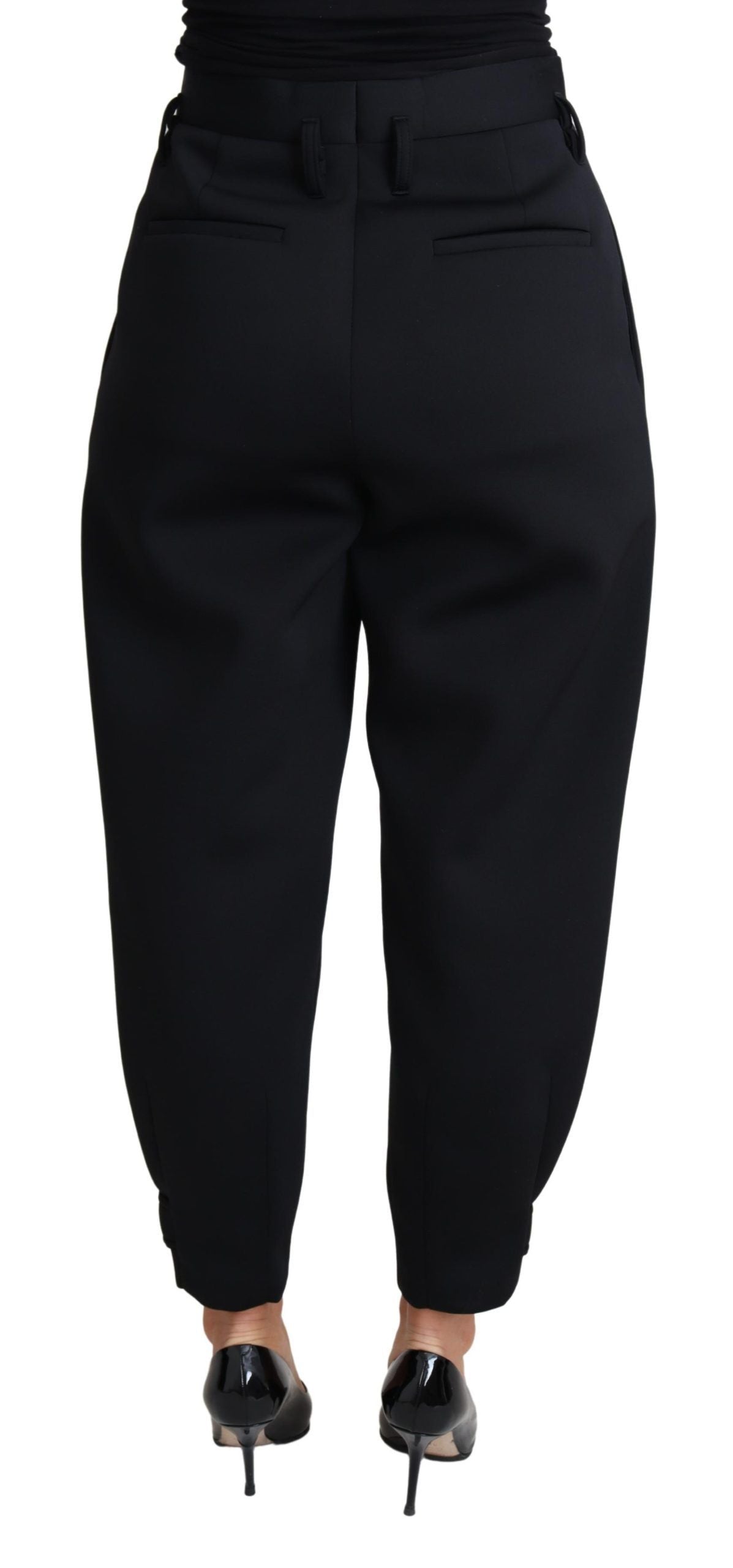 Dolce & Gabbana Elegant High-Waist Cropped Trousers