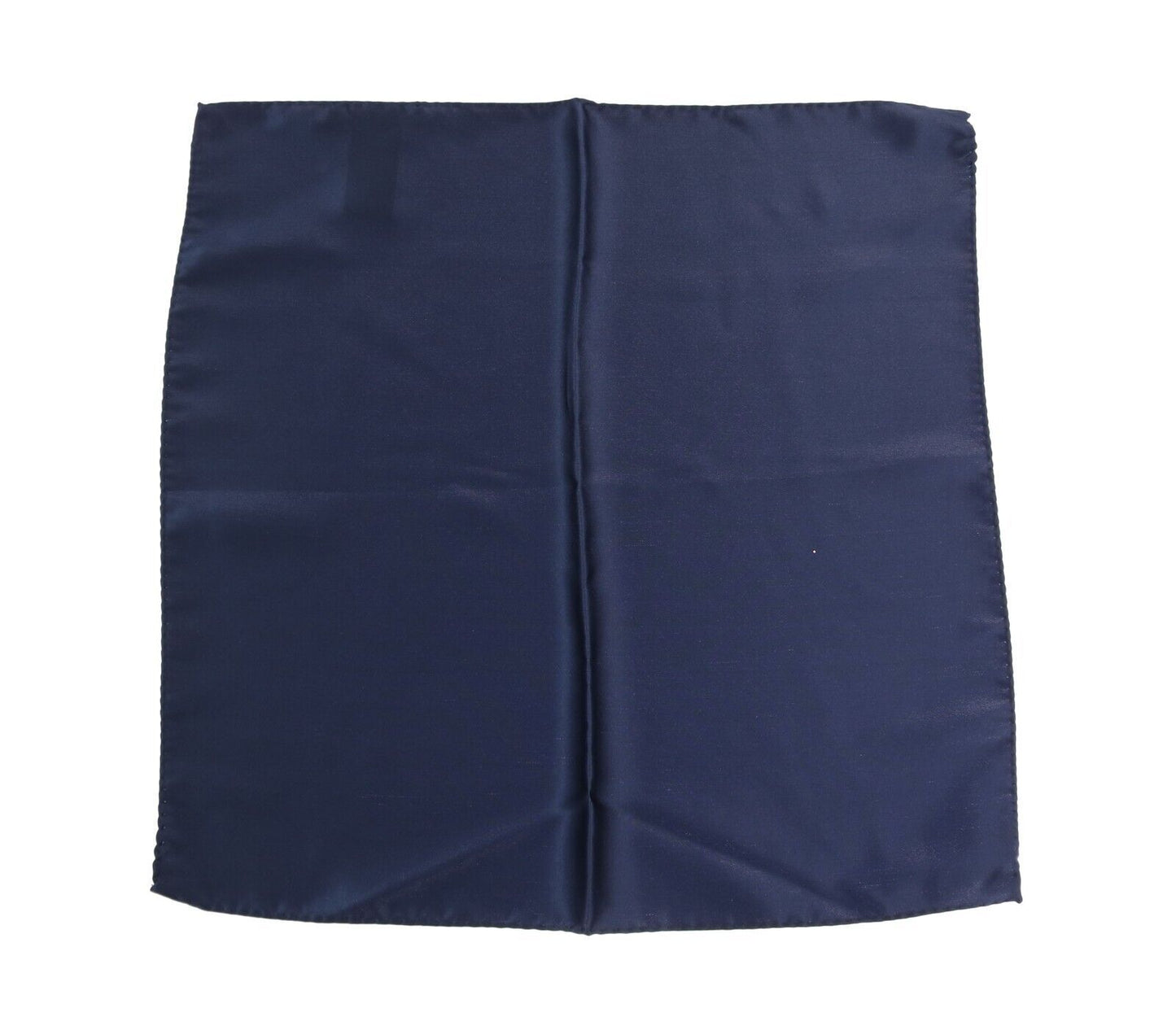 Dolce & Gabbana Elegant Silk Pocket Square in Lustrous Blue