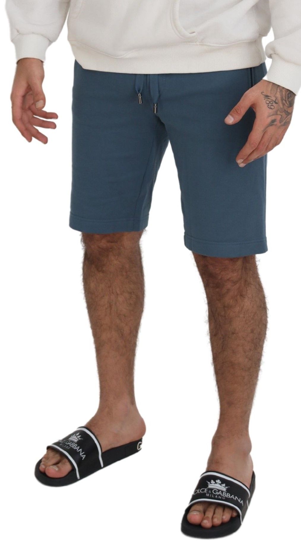 Dolce & Gabbana Elegant Blue Bermuda Shorts - Regular Fit