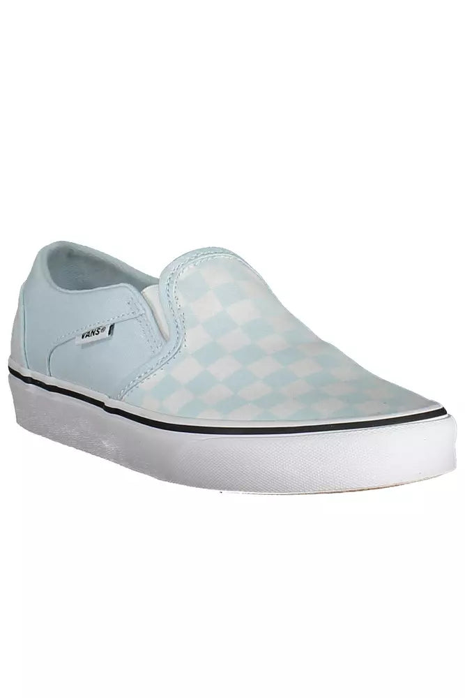 Vans Light Blue Polyester Women Sneaker