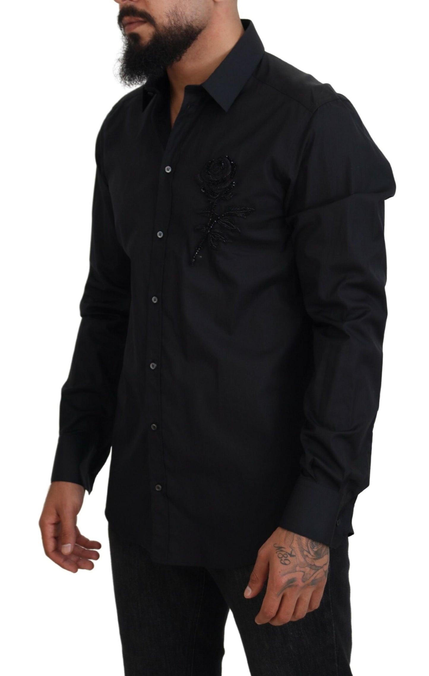 Dolce & Gabbana Elegant Slim Fit Formal Dress Shirt