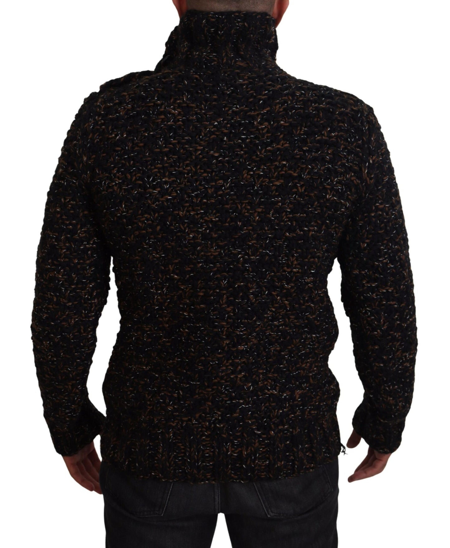 Dolce & Gabbana Elegant Turtleneck Sweater in Luxurious Wool Blend