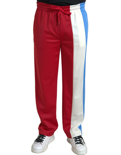 Dolce & Gabbana Elegant Striped Drawstring Sweatpants