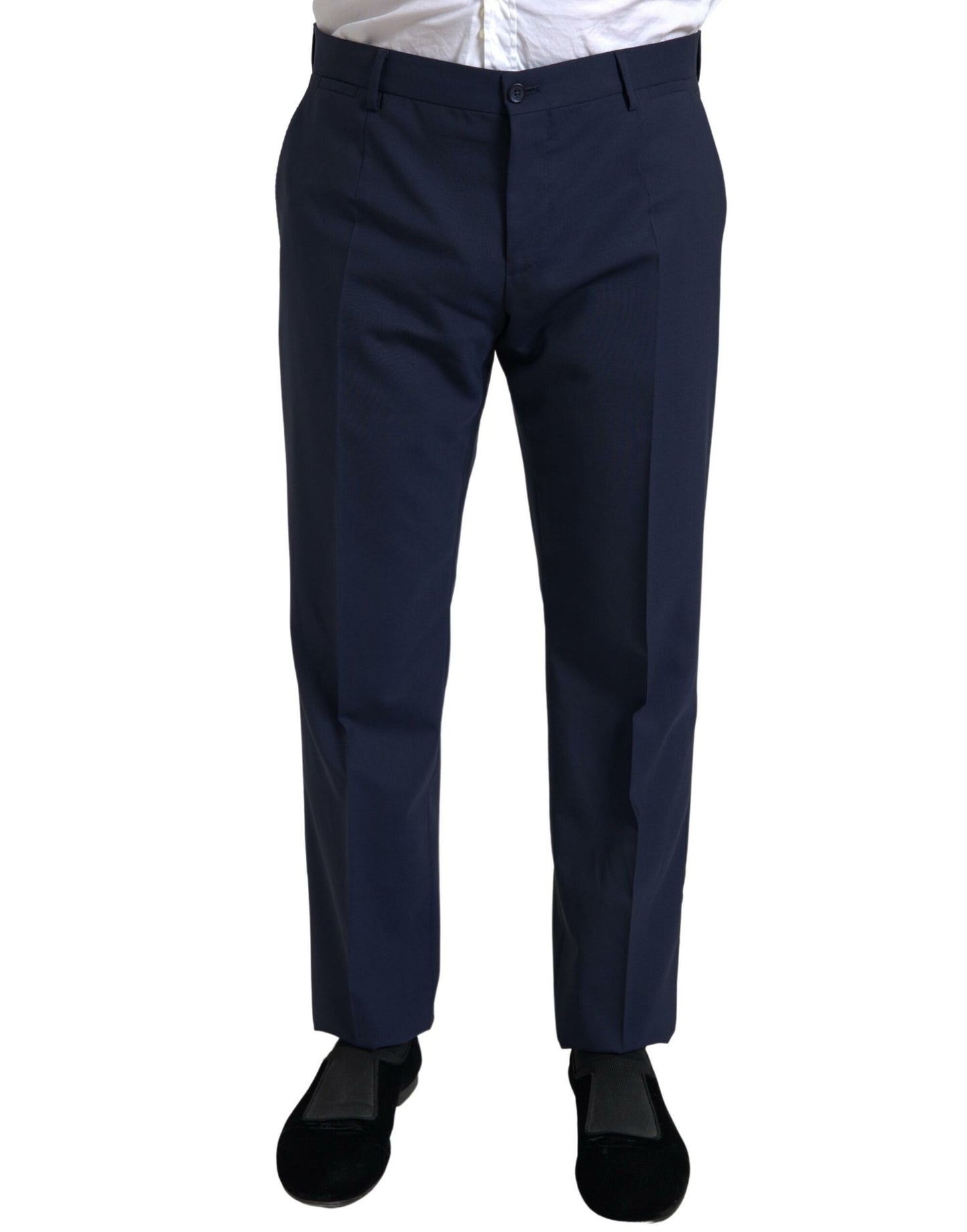 Dolce & Gabbana Elegant Blue Martini Slim Fit Two-Piece Suit