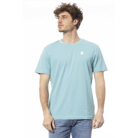 Invicta Light Blue Cotton Men T-Shirt