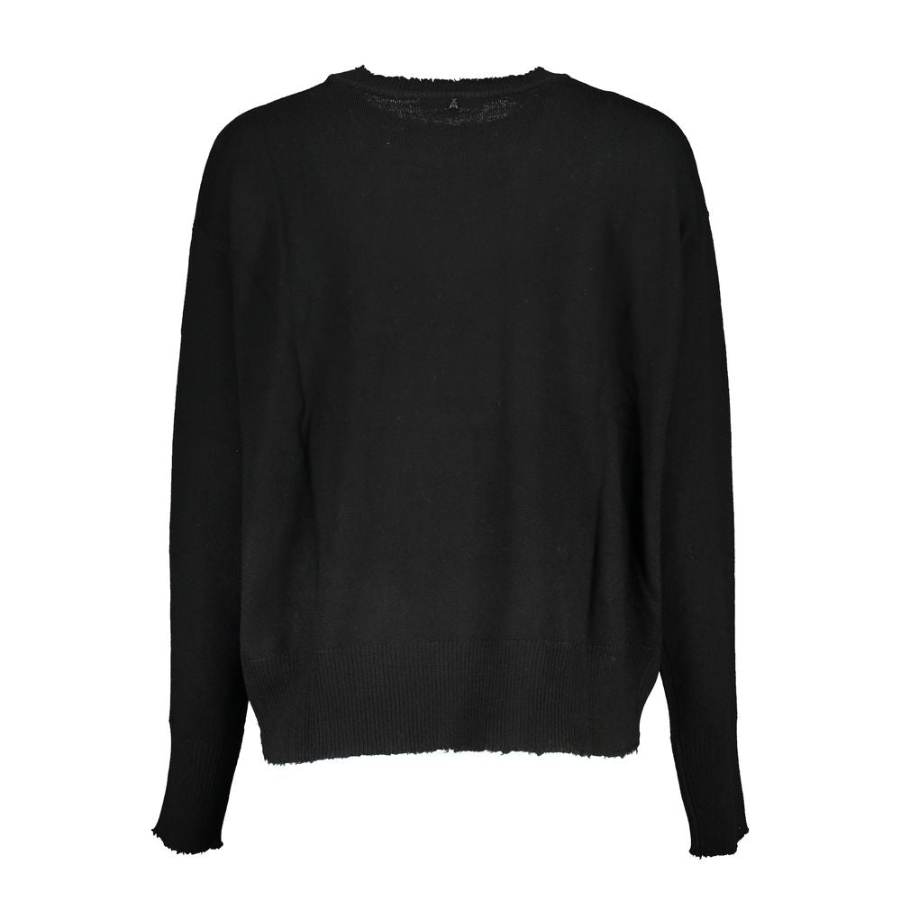 Patrizia Pepe Elegant Long Sleeved Crew Neck Sweater