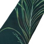 Dolce & Gabbana Green Printed 100% Silk Adjustable Men Tie