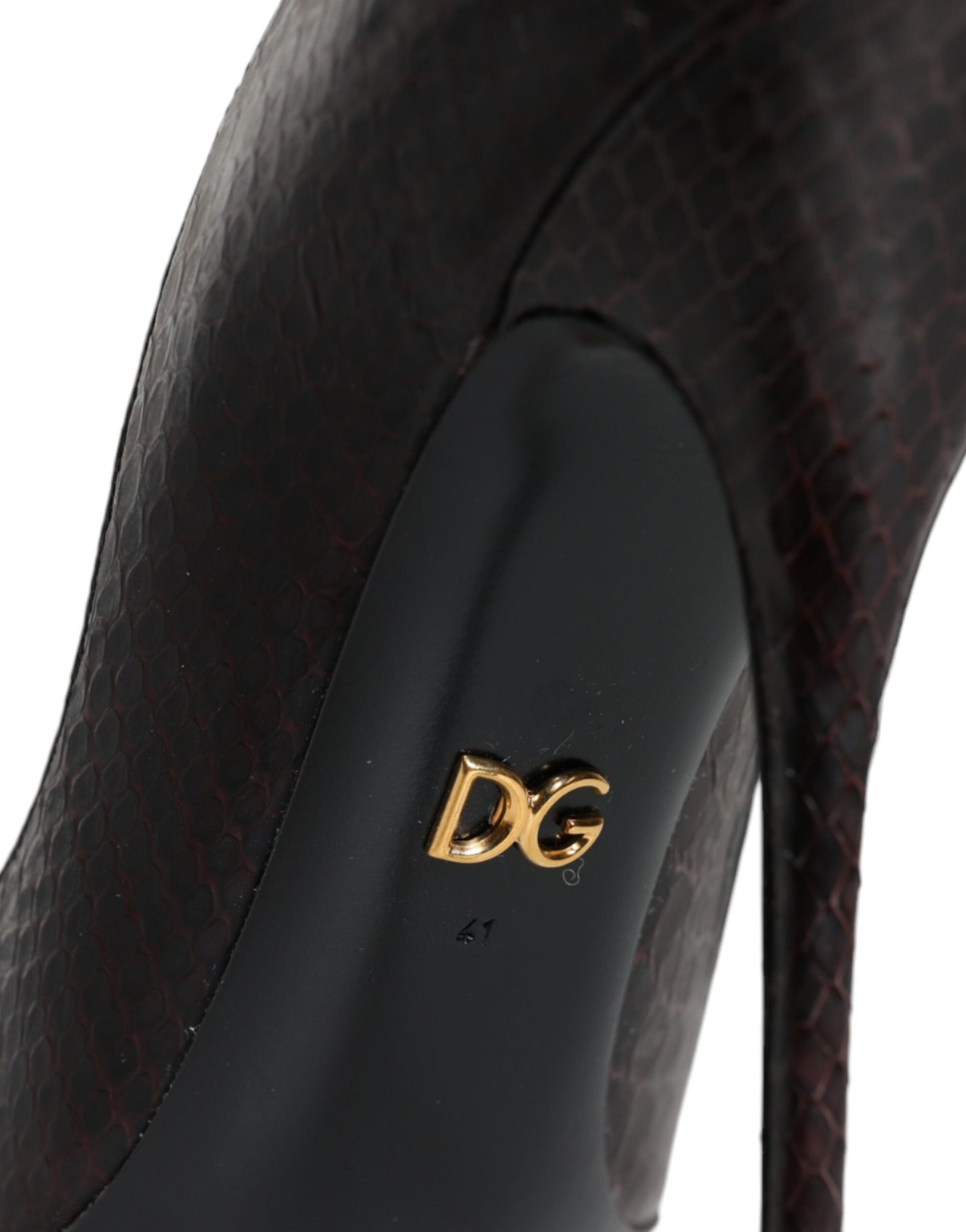 Dolce & Gabbana Multicolo Leather Heels Pumps Shoes